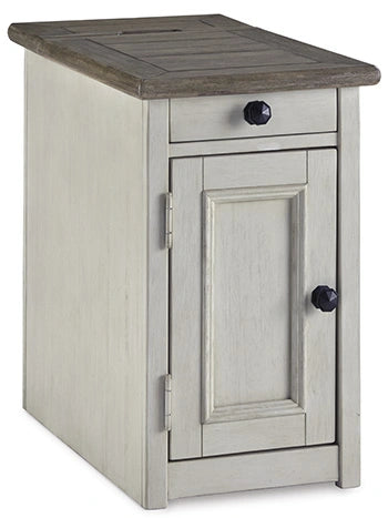 Five Star Furniture - Bolanburg Chairside End Table with USB Ports & Outlets