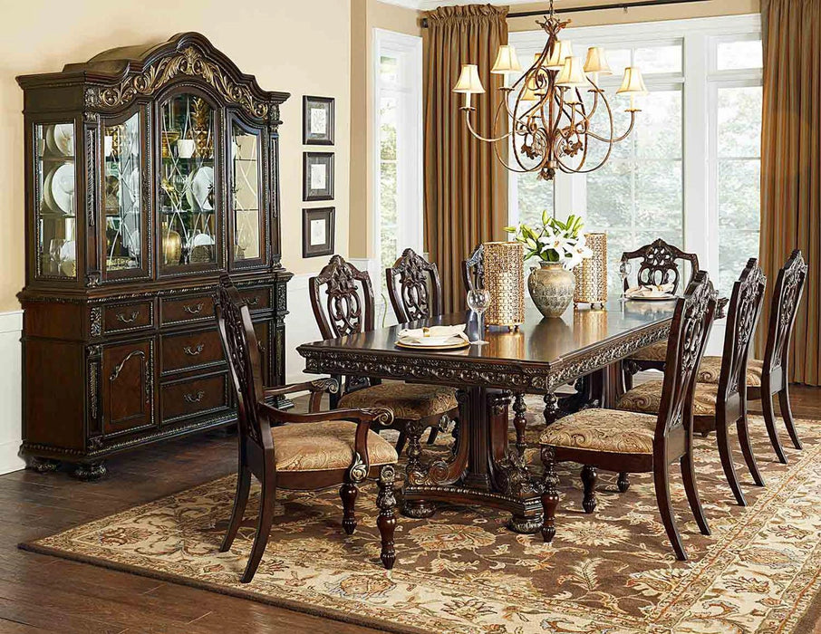 Five Star Furniture - Catalonia Buffet with Hutch in Cherry 1824-50-55
