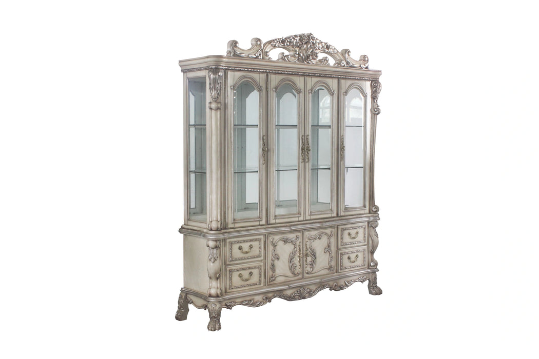 Five Star Furniture - Dresden Vintage Bone White Hutch & Buffet