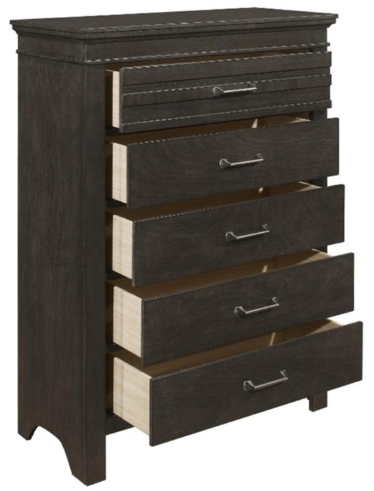 Five Star Furniture - Blaire Farm Chest in Saddle Brown Wood 1675-9