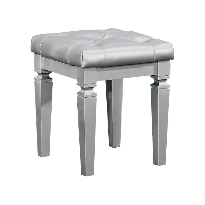 Five Star Furniture - Allura Vanity Stool in Silver 1916-14