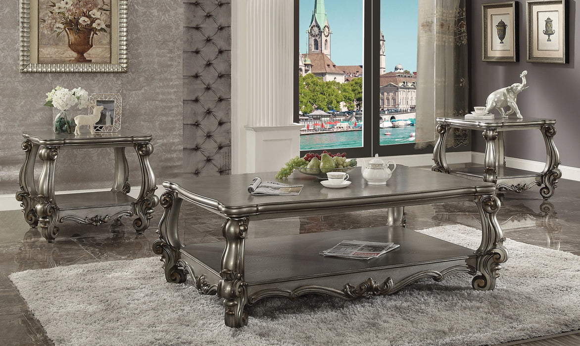 Five Star Furniture - Versailles Antique Platinum Coffee Table