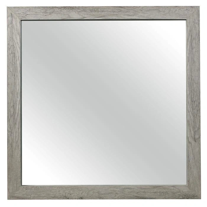 Five Star Furniture - Mandan Mirror in Weathered Gray 1910GY-6