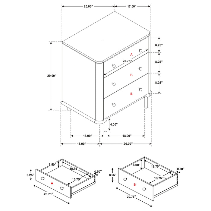 Five Star Furniture - Arini Nightstand