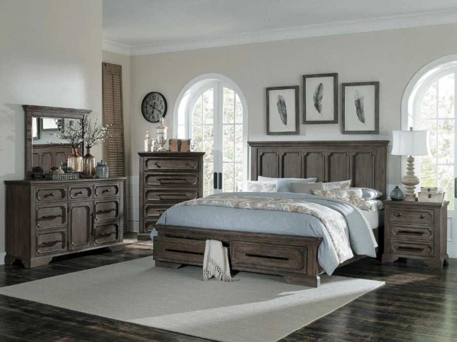 Five Star Furniture - Taulon Dresser in Dark Oak 5438-5