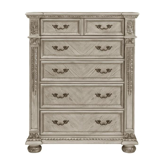 Five Star Furniture - Catalonia Chest in Platinum Gold 1824PG-9