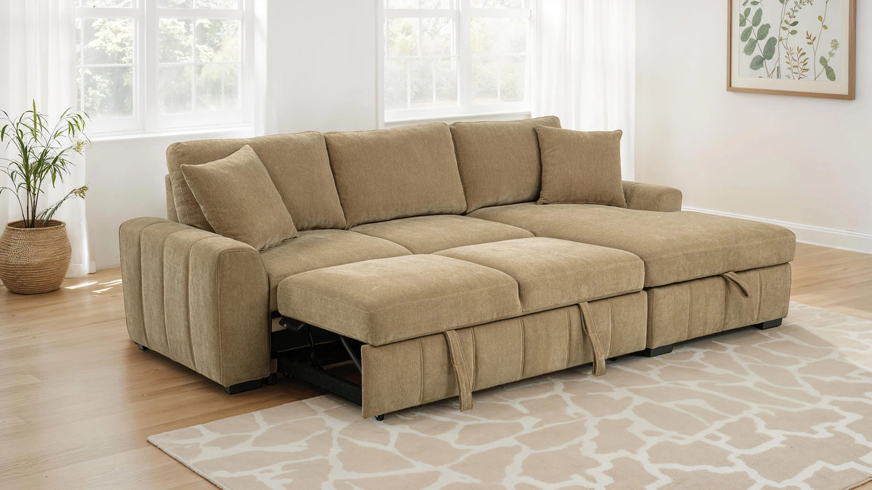 Five Star Furniture - Pastrana Pull-Out Sleeper Sectional Sofa