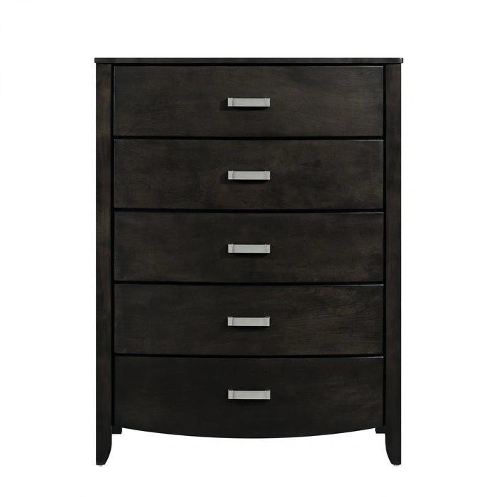 Five Star Furniture - Lyric 5 Drawer Chest in Brownish Gray 1737NGY-9