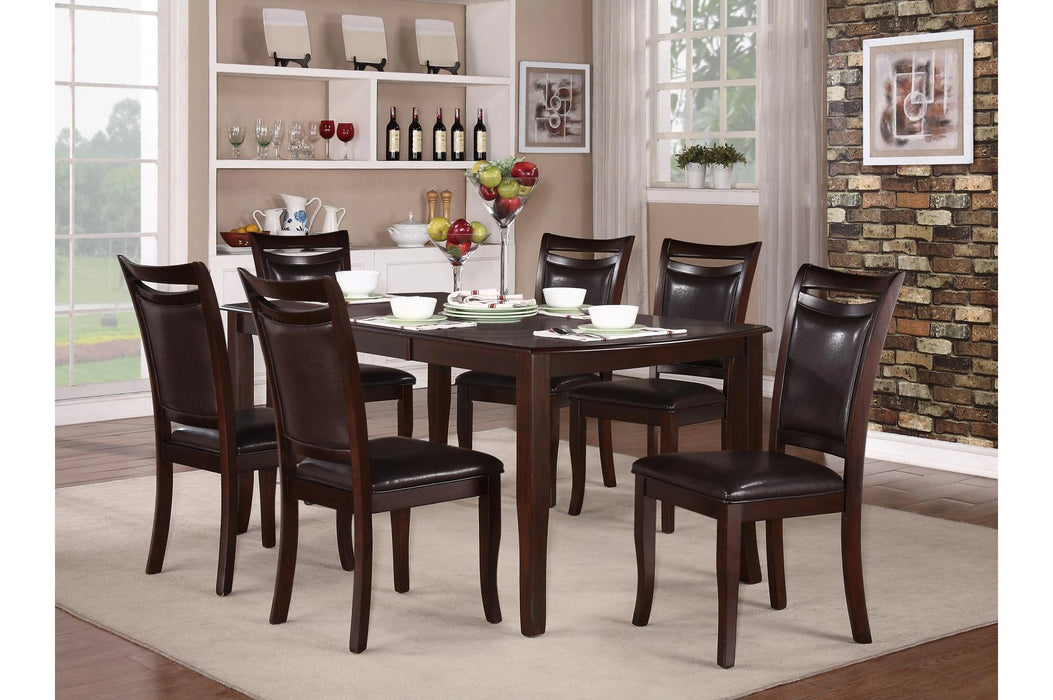 Five Star Furniture - Maeve Dining Table in Dark Cherry 2547-72