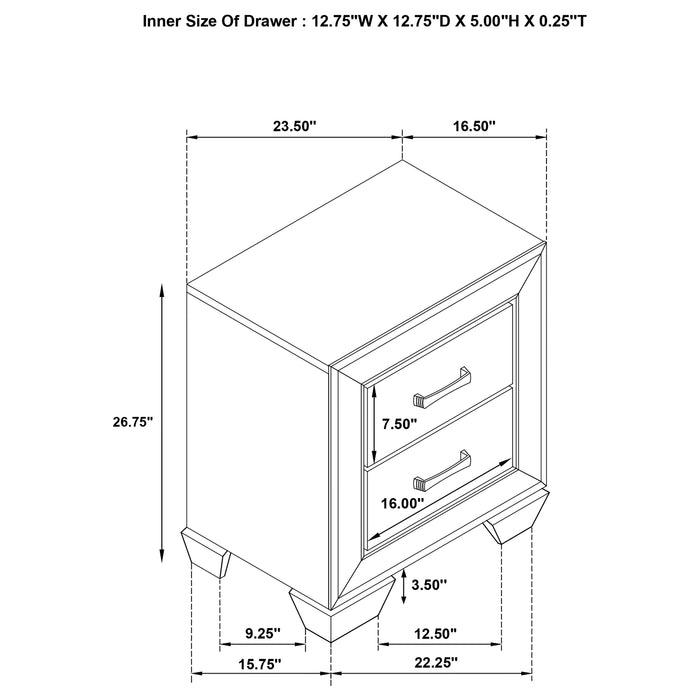 Five Star Furniture - Kauffman Nightstand