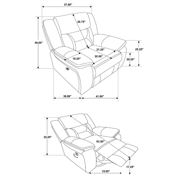 Five Star Furniture - Greer Reclining Sofa Set