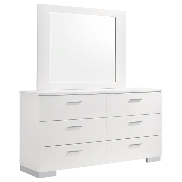Five Star Furniture - Felicity Dresser with Mirror