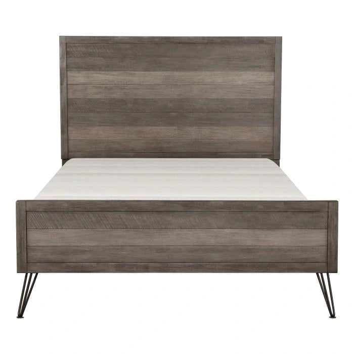 Five Star Furniture - Urbanite Full Panel Bed in Tri-tone Gray 1604F-1*