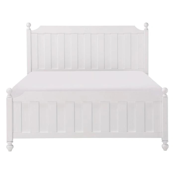 Five Star Furniture - Wellsummer Full Panel Bed in White 1803WF-1*