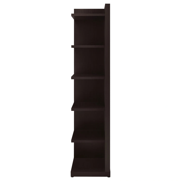 Five Star Furniture - Alder Corner Bookcase