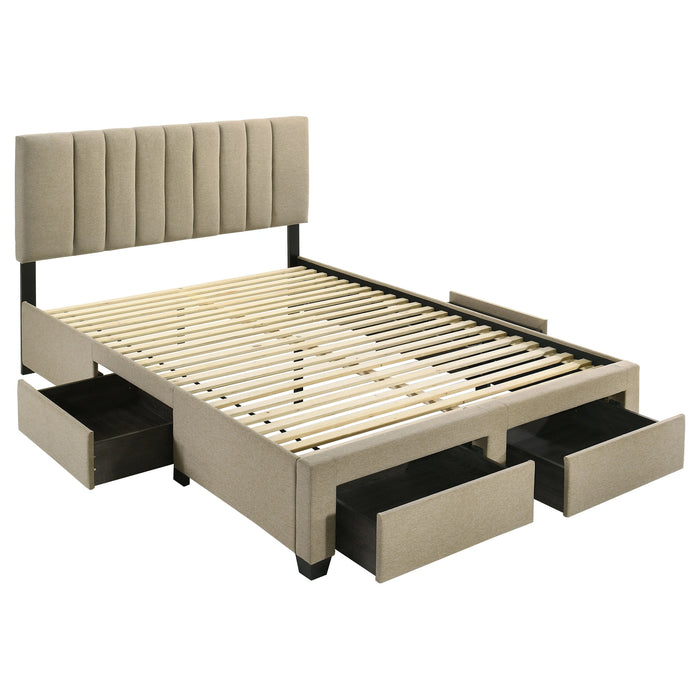 Five Star Furniture - Wheatland Panel Platform Storage Bed