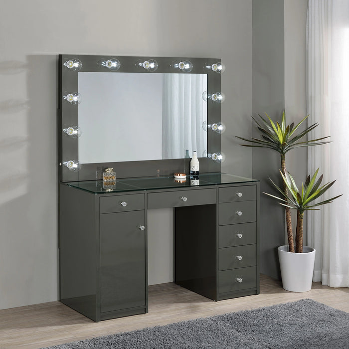 Five Star Furniture - Acena Makeup Vanity Table with LED Mirror