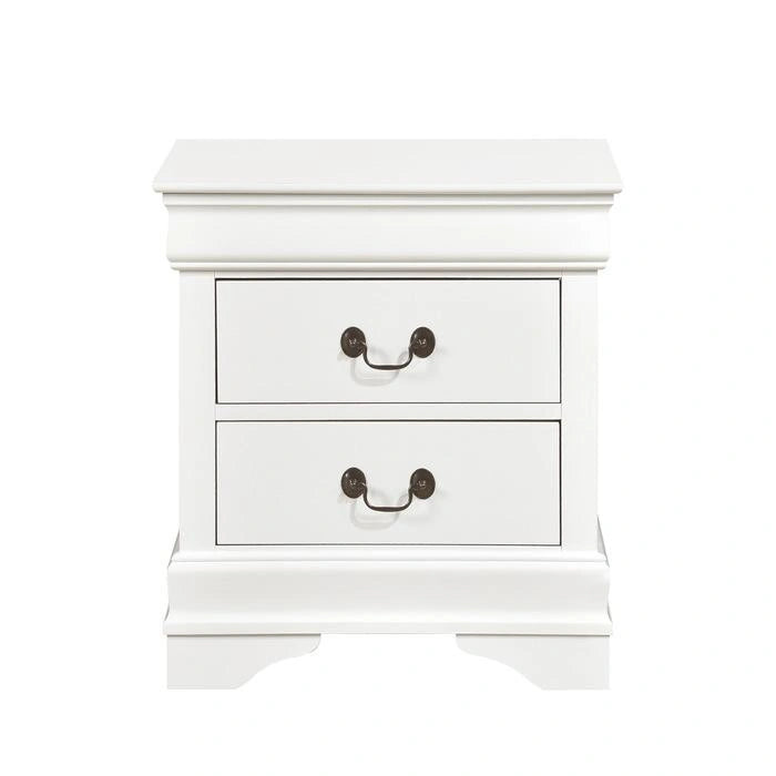 Five Star Furniture - Mayville 2 Drawer Nightstand in White 2147W-4