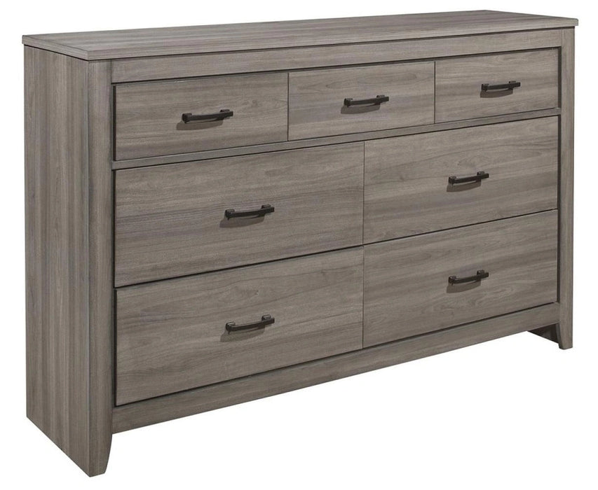 Five Star Furniture - Waldorf 7 Drawer Dresser in Dark Gray 1902-5