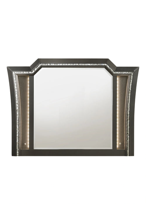 Five Star Furniture - Kaitlyn Metallic Gray Mirror