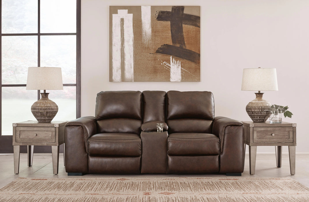 Five Star Furniture - Alessandro Power Reclining Loveseat with Console