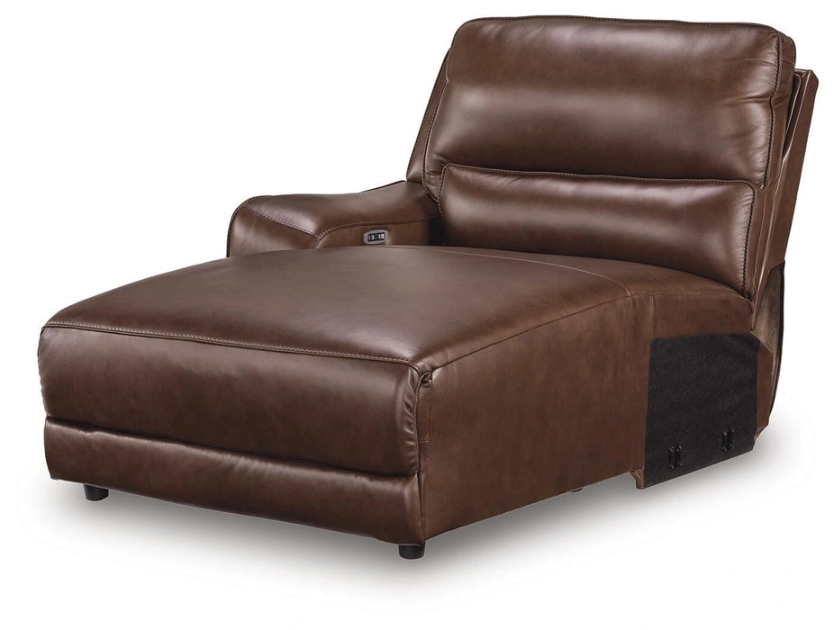 Five Star Furniture - DeepWakes Power Reclining Sectional with Chaise