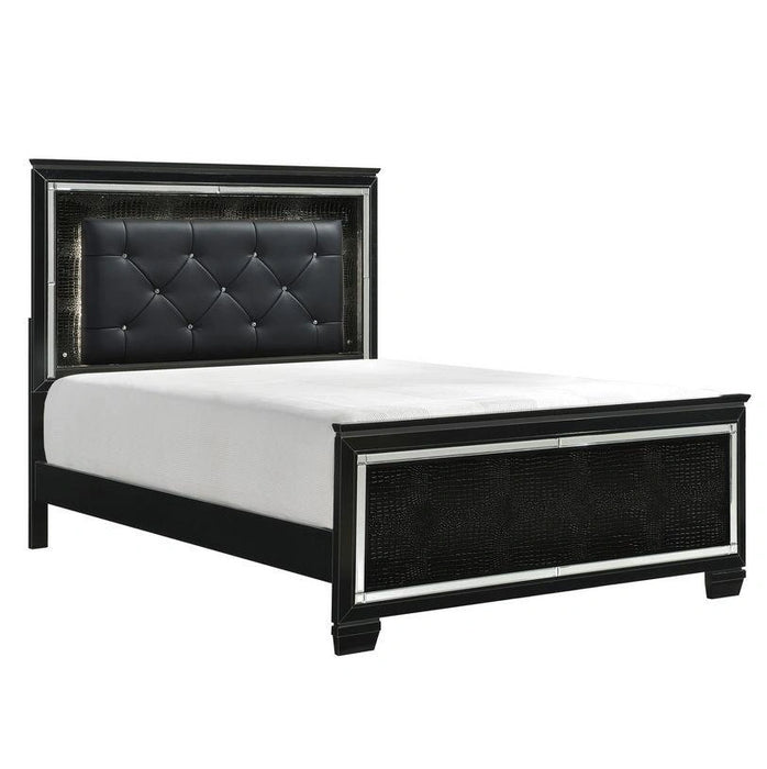 Five Star Furniture - Allura Full Panel Bed in Black 1916FBK-1*