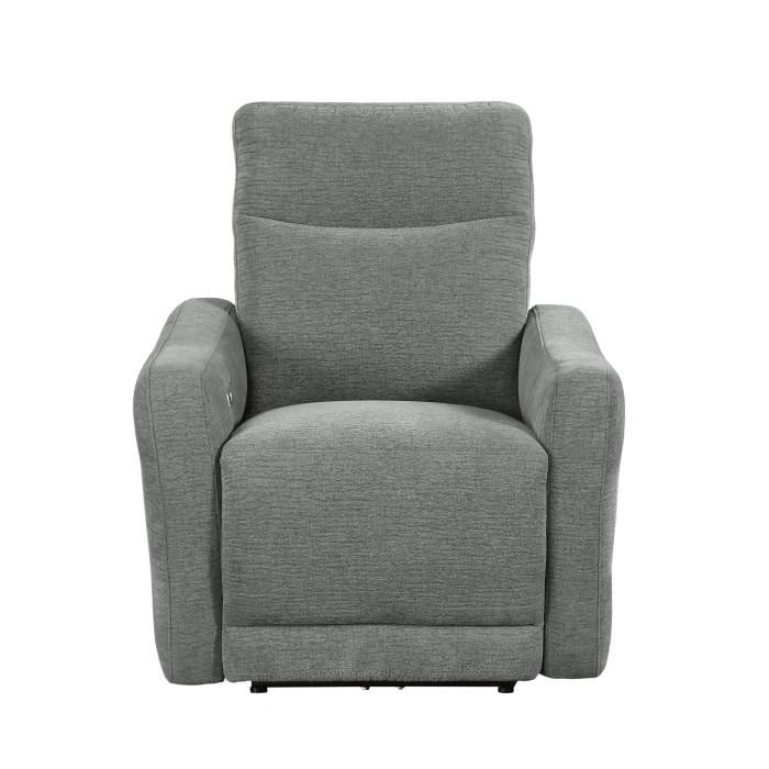 Five Star Furniture - Edition Power Lay Flat Reclining Chair in Dove Grey 9804DV-1PWH