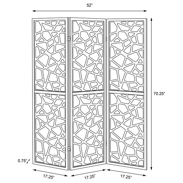 Five Star Furniture - Nailan Three-Panel Room Divider