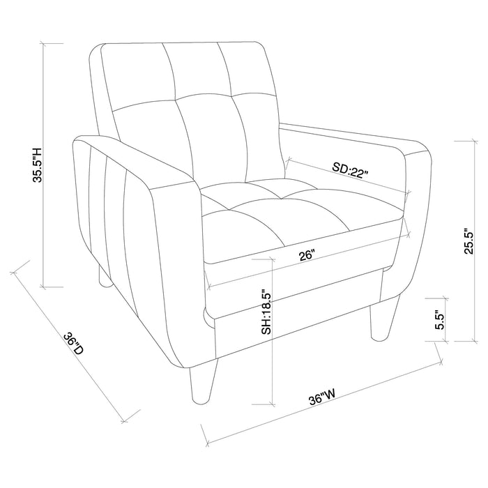 Five Star Furniture - Aaron Accent Chair