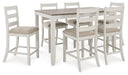 Five Star Furniture - Skempton Counter Height Dining Table and Bar Stools (Set of 7) image