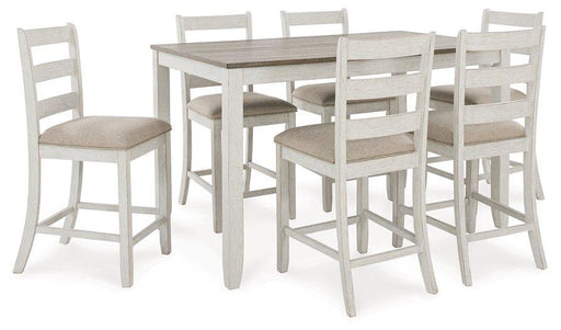 Five Star Furniture - Skempton Counter Height Dining Table and Bar Stools (Set of 7) image