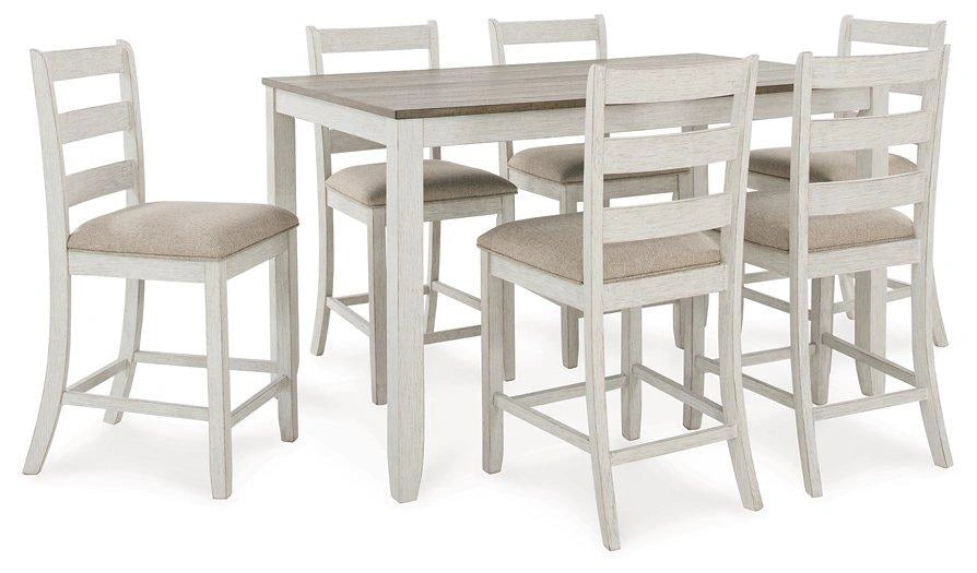 Five Star Furniture - Skempton Counter Height Dining Table and Bar Stools (Set of 7) image