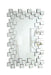 Five Star Furniture - Pamela Frameless Wall Mirror with Staggered Tiles Silver image