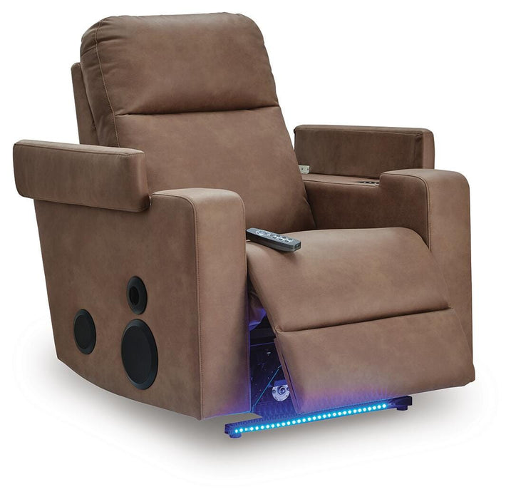 Five Star Furniture - Lorrenton Power Glider Recliner with Audio System