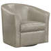 Five Star Furniture - Turner Upholstery Sloped Arm Accent Swivel Chair Champagne image