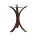 Five Star Furniture - Edgar Round Accent Table Cappuccino image