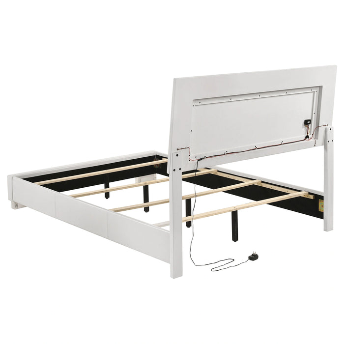 Five Star Furniture - Felicity Panel Bed with LED Lighting