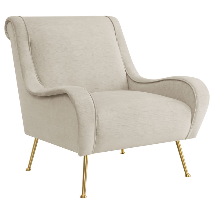 Five Star Furniture - Ricci Upholstered Saddle Arms Accent Chair