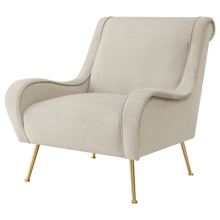 Five Star Furniture - Ricci Upholstered Saddle Arms Accent Chair