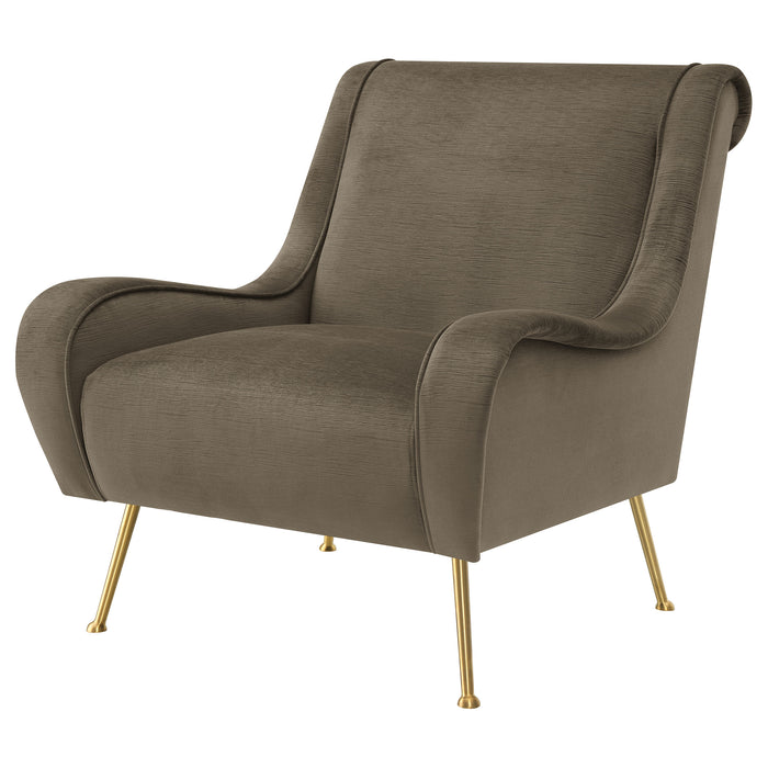 Five Star Furniture - Ricci Upholstered Saddle Arms Accent Chair