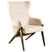 Five Star Furniture - Walker Upholstered Accent Chair Cream and Bronze image