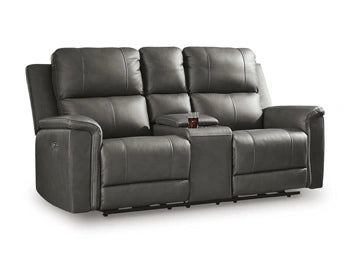 Five Star Furniture - Bleckley Power Reclining Loveseat with Console