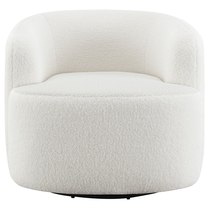 Five Star Furniture - Hudson Upholstered Swivel Chair Natural