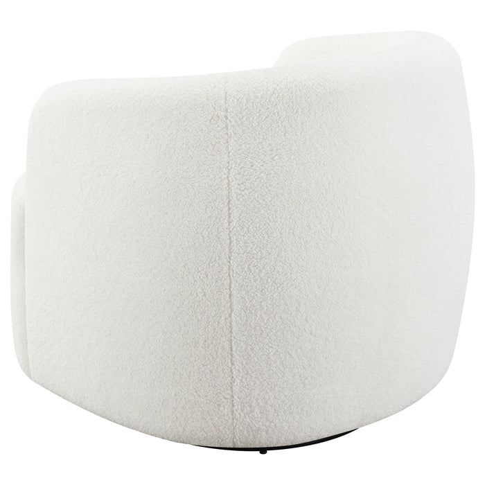 Five Star Furniture - Hudson Upholstered Swivel Chair Natural