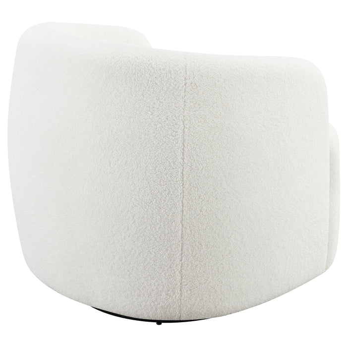 Five Star Furniture - Hudson Upholstered Swivel Chair Natural