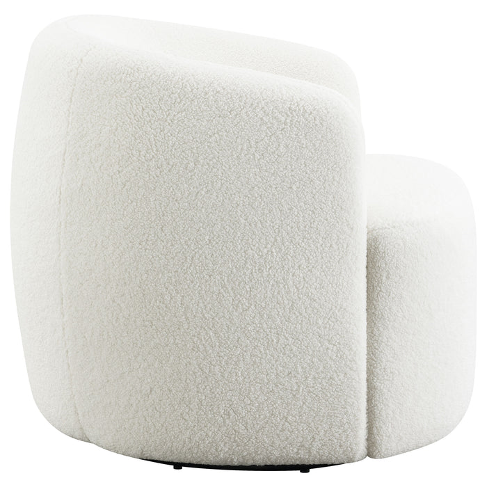 Five Star Furniture - Hudson Upholstered Swivel Chair Natural