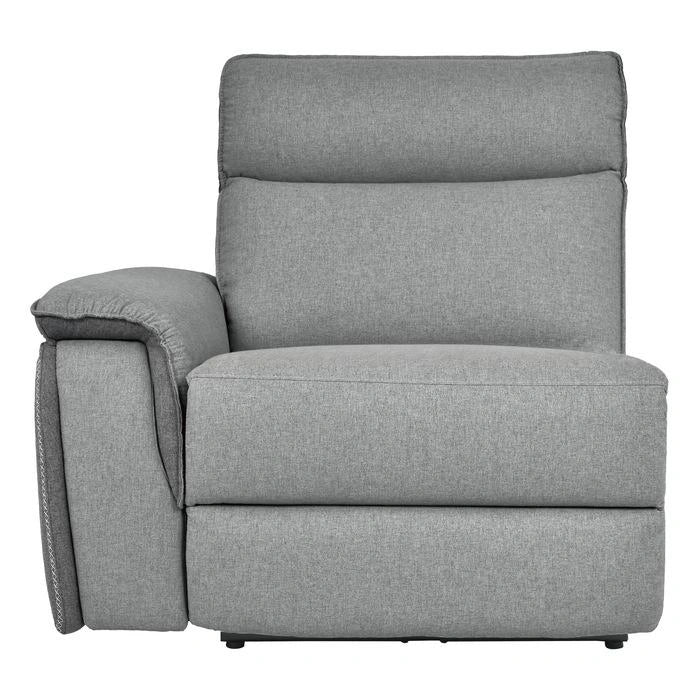 Five Star Furniture - Maroni Power LSF Reclining Chair with Power Headrest and USB Port in Dark Gray/Light Gray 8259-LRPWH
