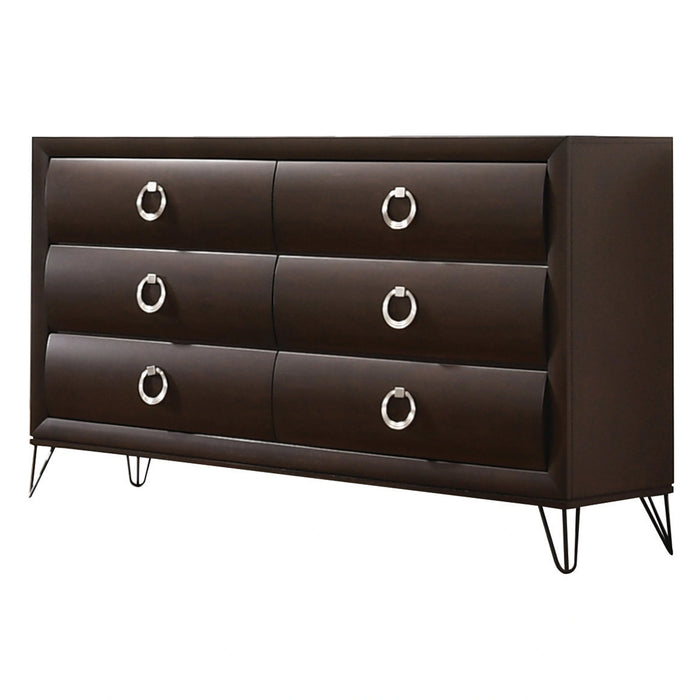 Five Star Furniture - Tablita Dark Merlot Dresser