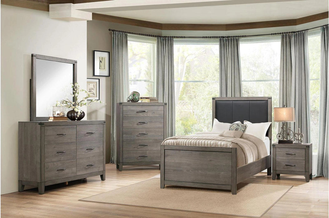 Five Star Furniture - Woodrow Mirror in Gray 2042-6